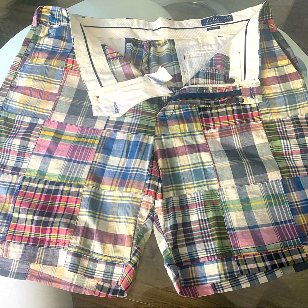 Polo Ralph Lauren plaid shorts for men